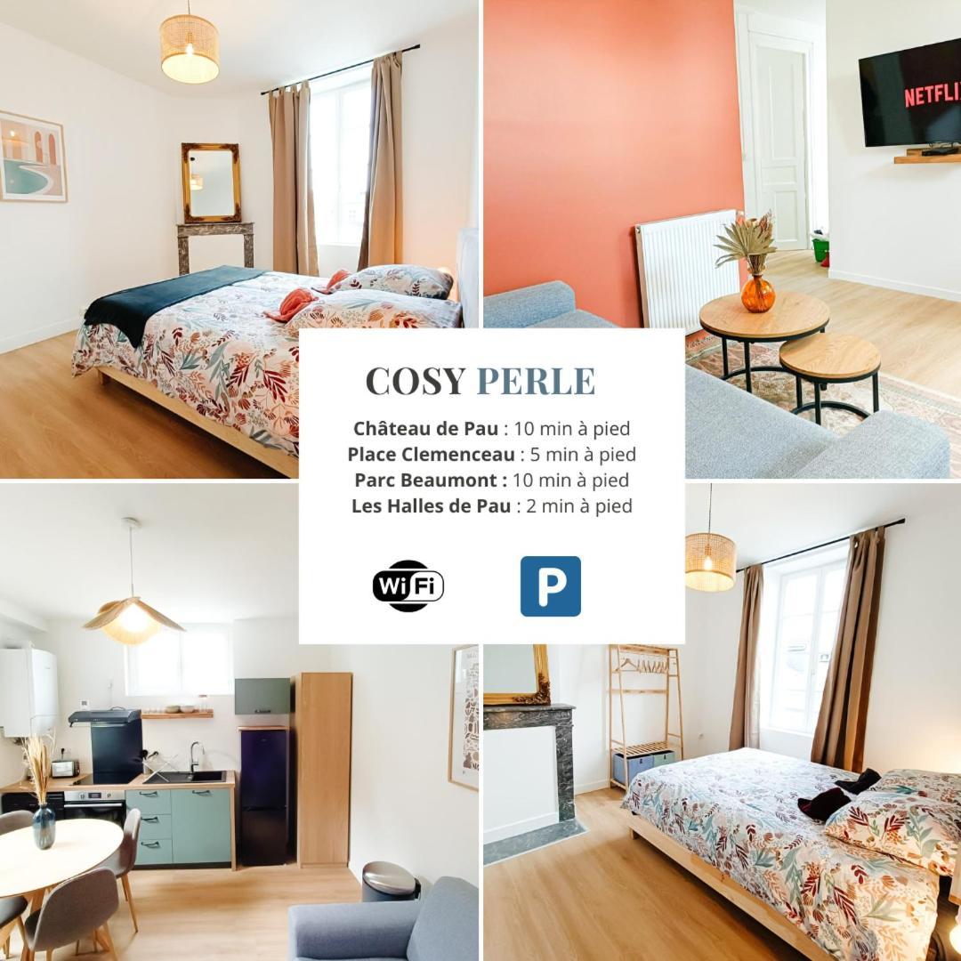 Cosy Perle - 2Ch - Quartier Des Halles & Parking Souterrain Pau Exteriör bild